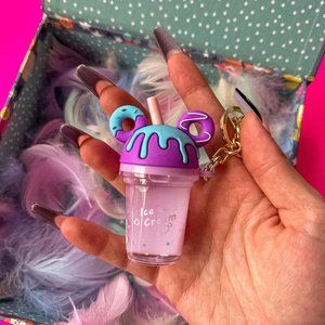 PinkyWay Ice Cream Mug Keychain